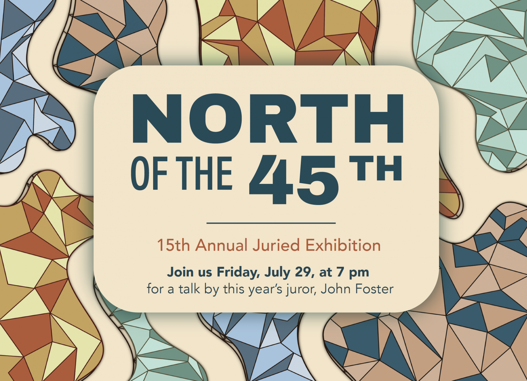 North of the 14th Exhibition; Join us for a talk with the Juror 