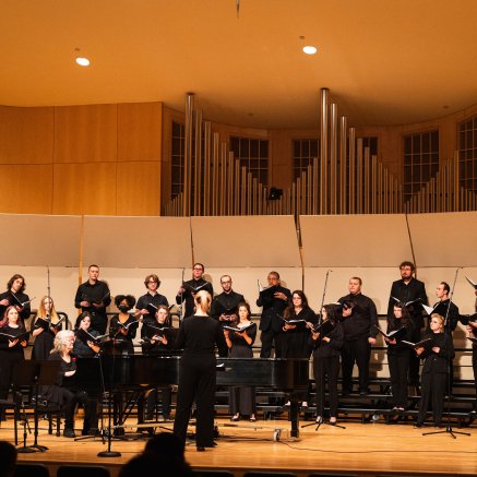 NMU Choir singing