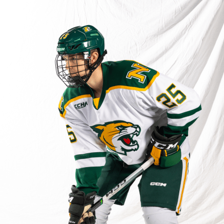 male hockey player